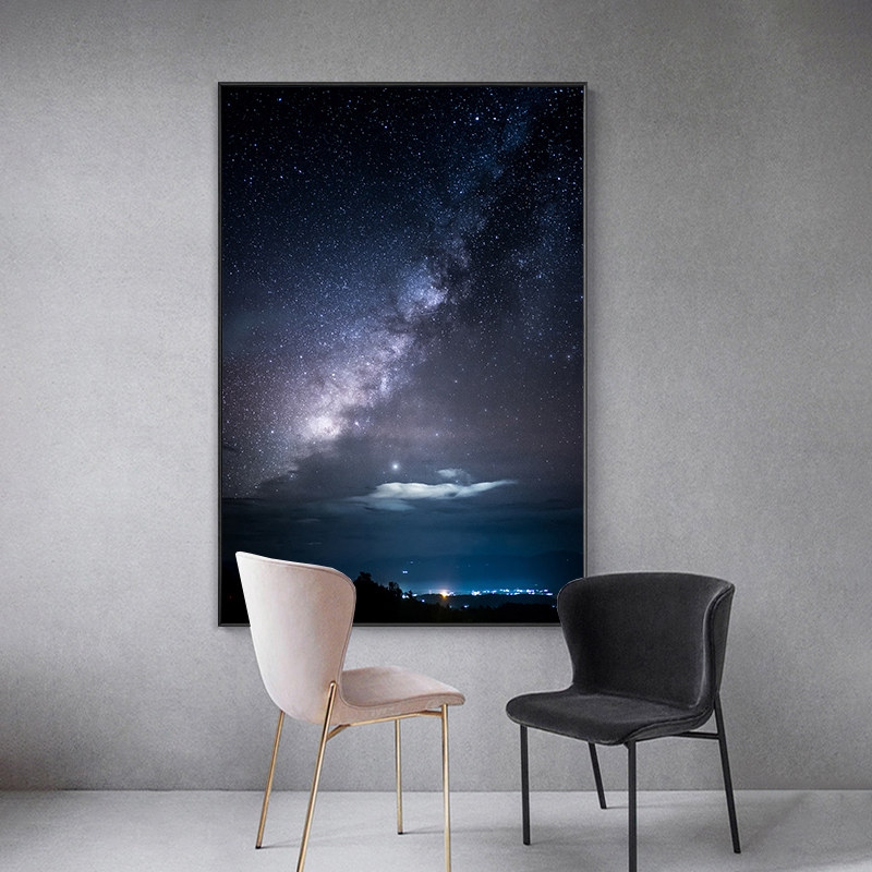 璞图宇宙宇宙星星系星空北欧欧风客厅装饰画现代现代装饰画