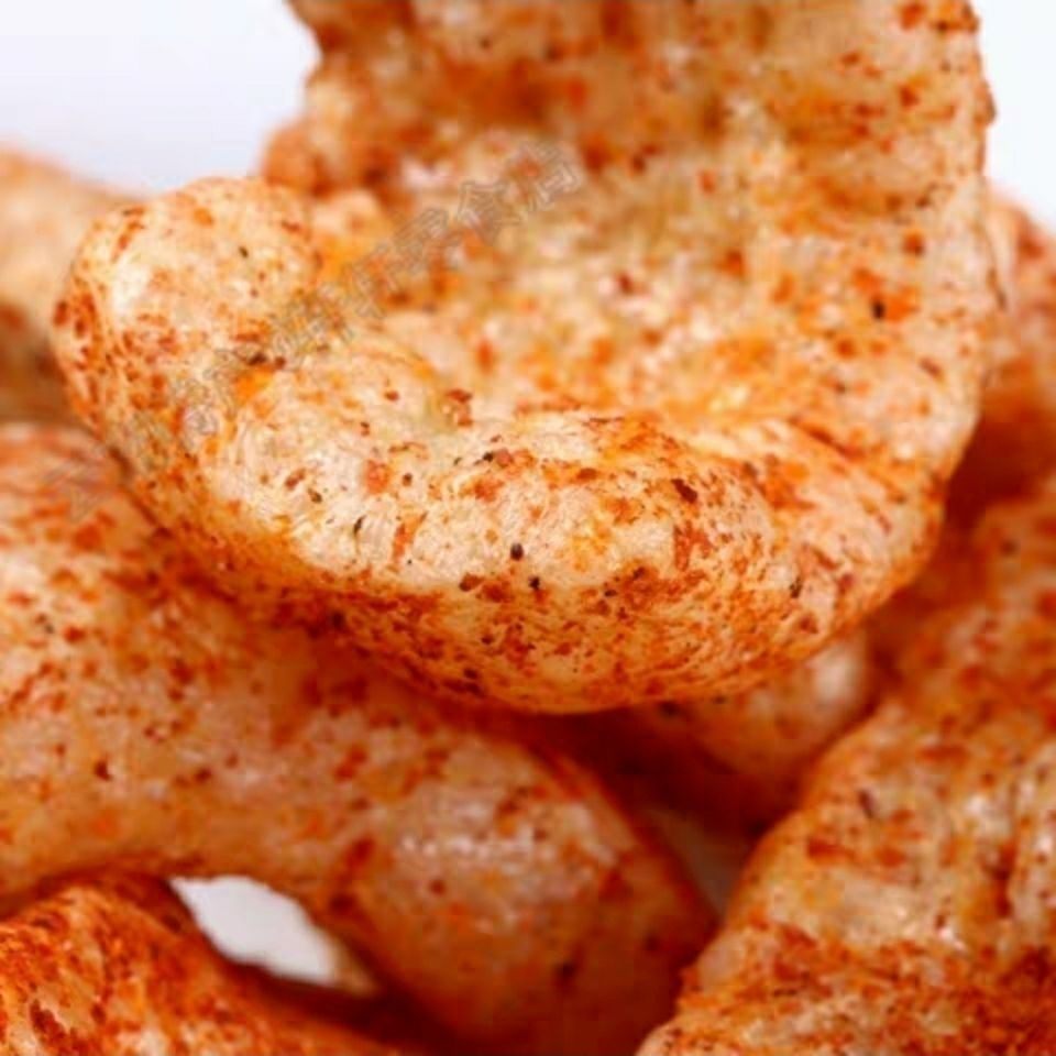 猪皮脆皮香辣油炸烧烤肉皮麻辣脆熟熟食特产猪肉类