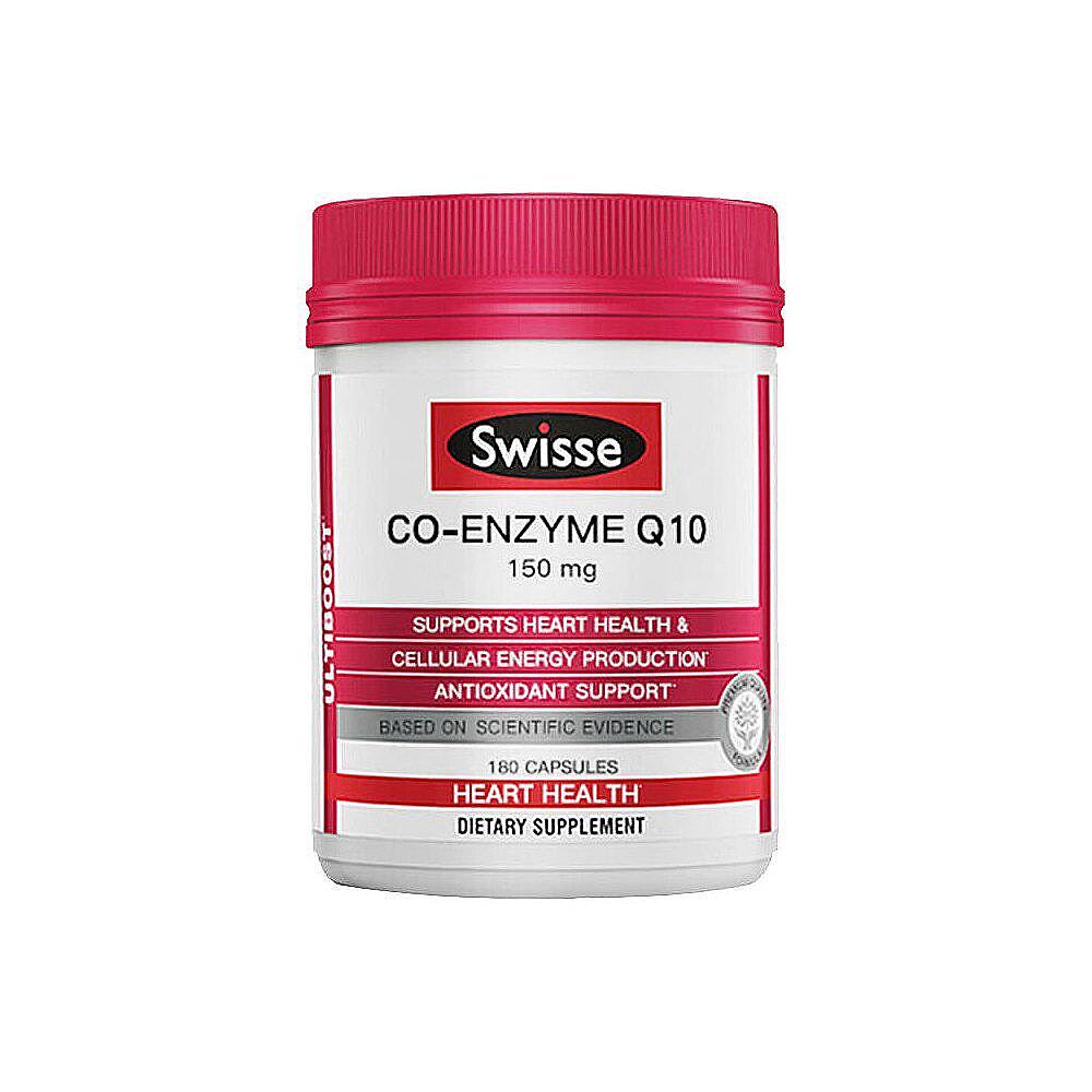 澳大利亚直邮swisse高辅酶辅酶q10胶囊成人心脑血管心脏泛醇
