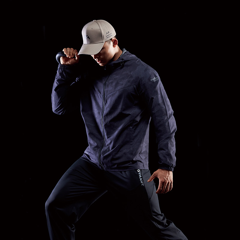 gymant肌肉蚂蚁2022年秋季新款防风防水速干运动运动风衣