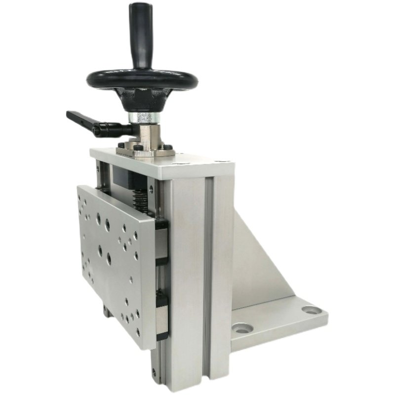 包邮手摇丝杆滑台kul20an直线导轨支架高精度精密型工作台