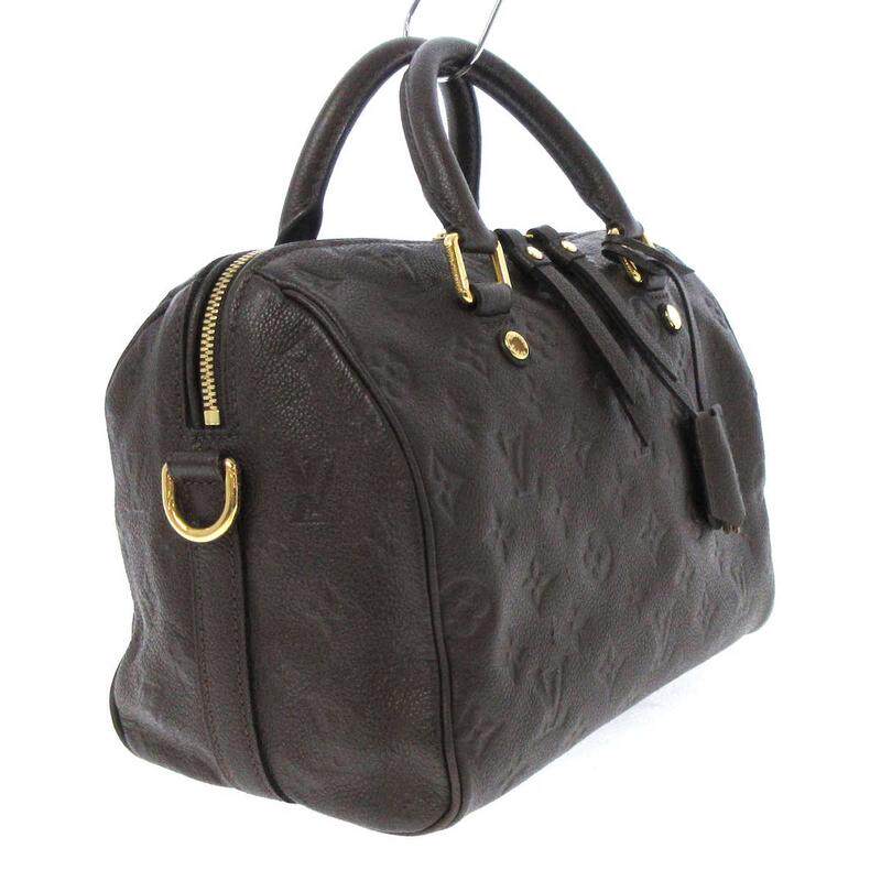 中古lv路易威登9新speedy25手提包老花压纹35664193brandear