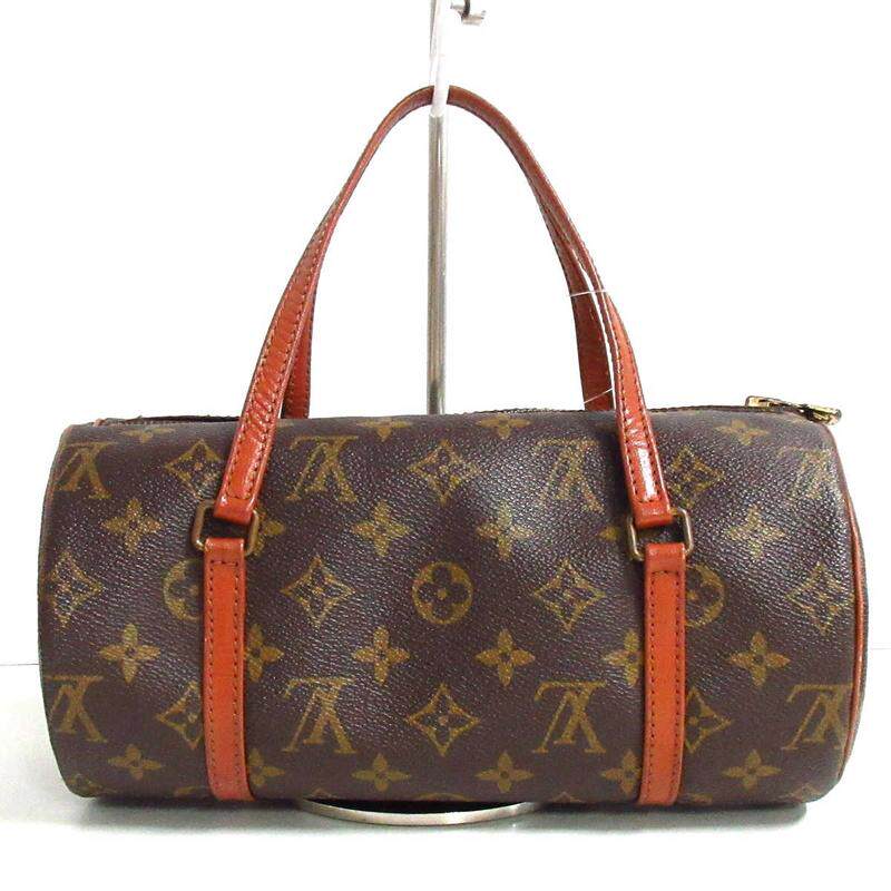 中古lv路易威登85新papillon26圆筒包老花35532530brandearzg