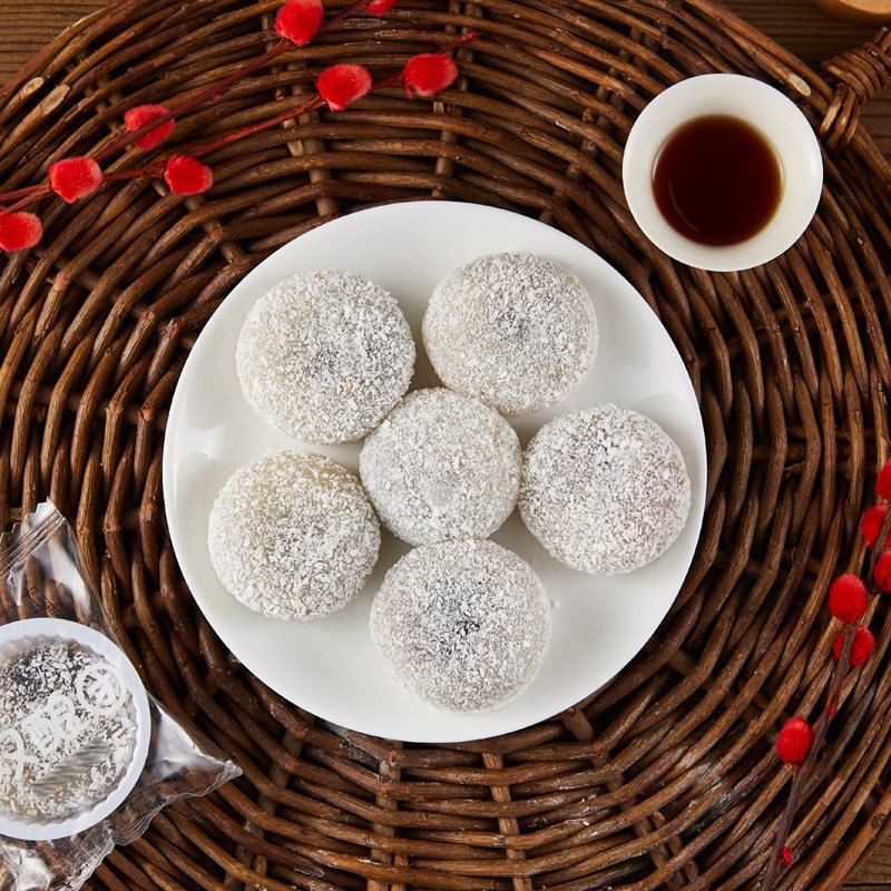 乐福双酿团上海特产麻薯干吃汤圆老式传统糕点传统糕点