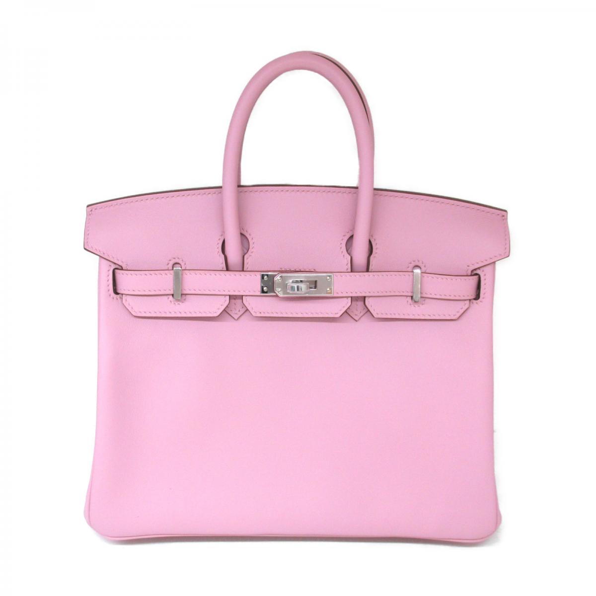 铂金中古hermes爱马仕birkin25手提包brandoff时尚通用款女包