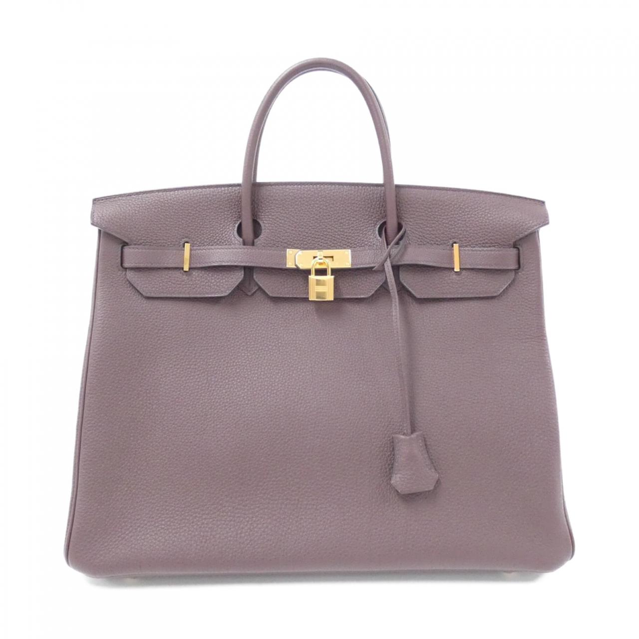 铂金hermes爱马仕birkin40手提包brandoff时尚通用款女包