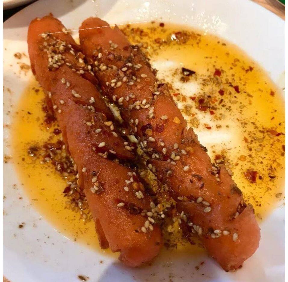 板烤烤肠铁板肠铁火腿肠淀粉粉肠油炸香肠热狗包装即食肠类