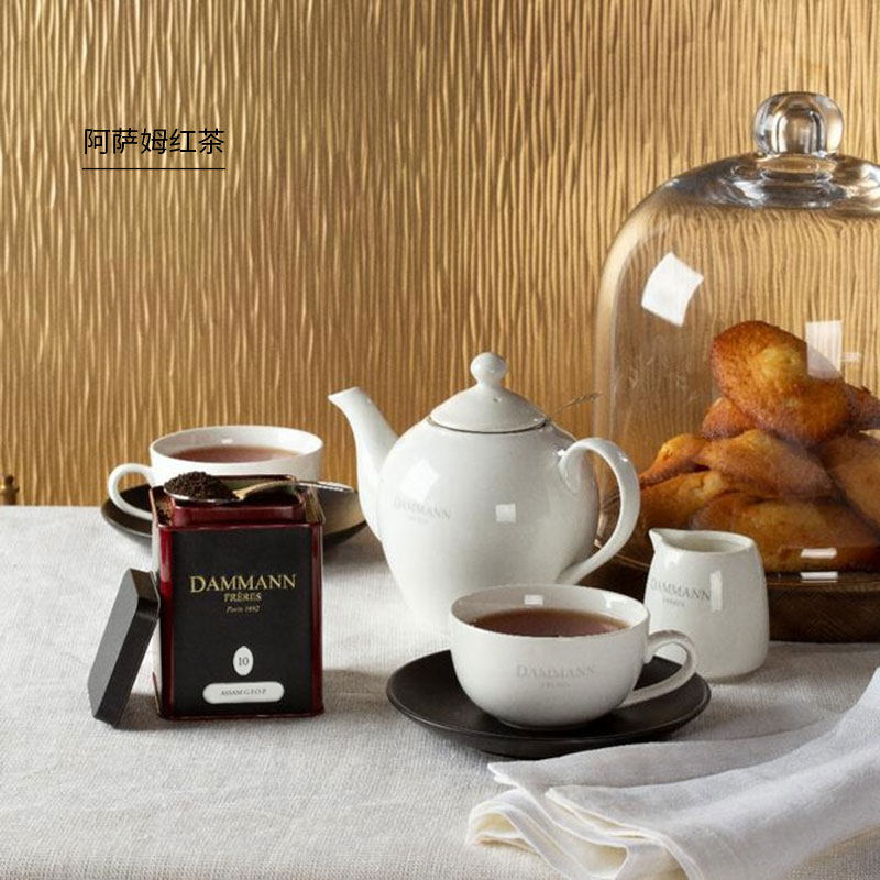 dammann缦宁阿萨姆茶罐罐装茶叶illy集团法国进口其它红茶