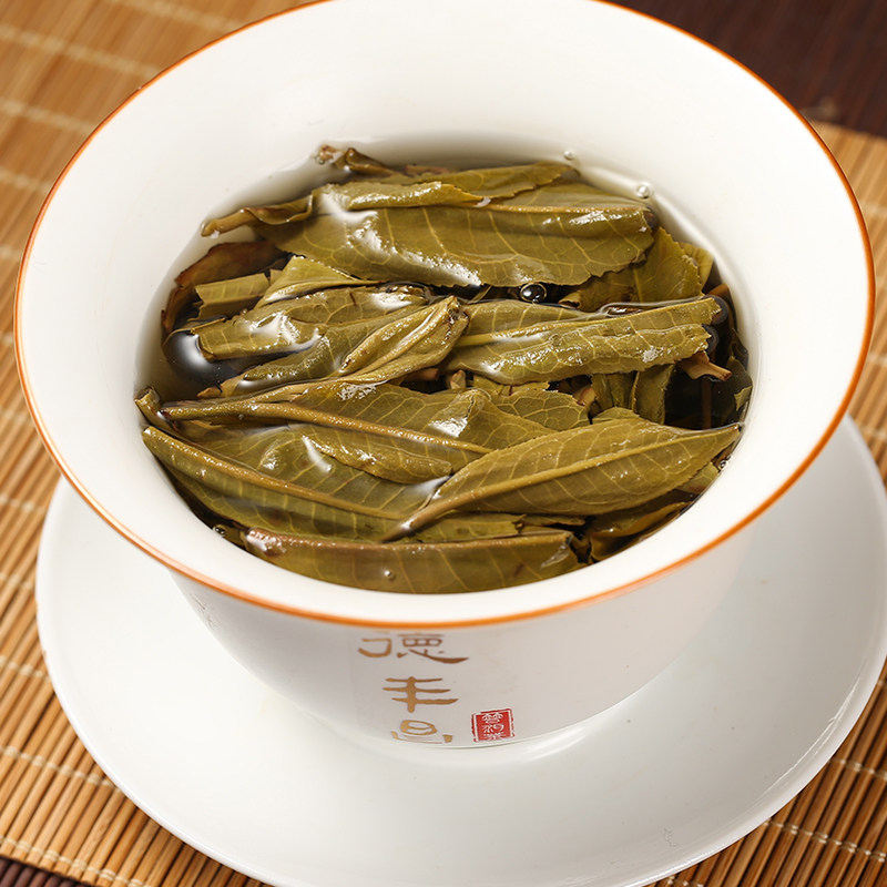 生普德丰曼松古树茶叶云南普洱茶茶饼伴手礼盒普洱