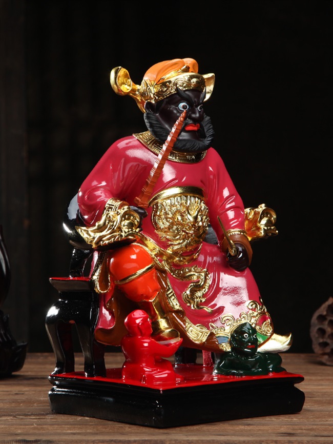 招财钟馗lo天师神像捉鬼门神摆件辟邪赐福镇摆件