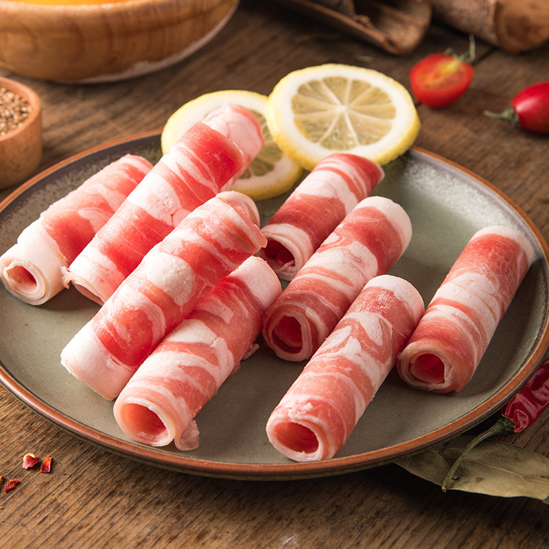 首食惠新西兰羔羊肉卷500g袋