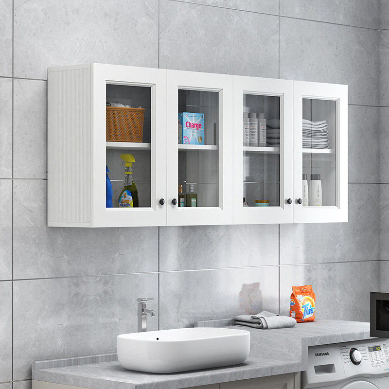 物柜厨房玻璃吊柜墙壁壁柜浴室卫生间挂墙式储吊柜
