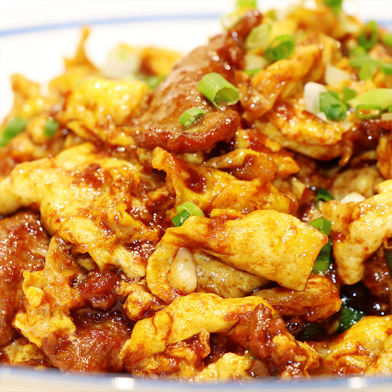 紫光园醋溜木须半成品速食菜肴速冻家常菜快手300g半成品肉类