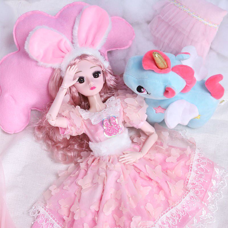 2020新款套装浅仔芭比大型洋娃娃厘米大号公主娃娃