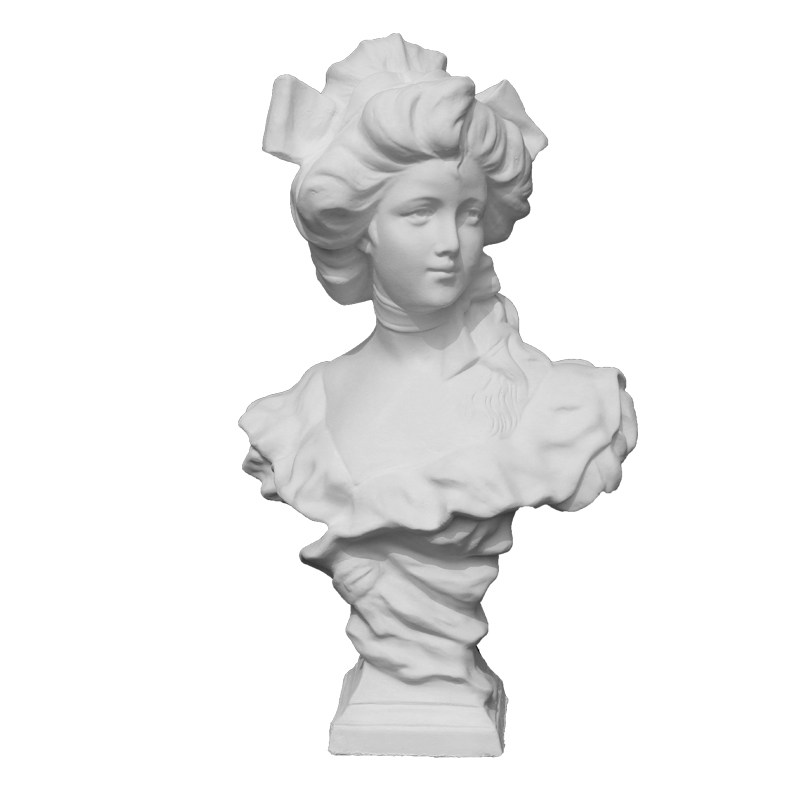 石膏西洋少女美术写生教具雕塑素描头像摆件石膏像