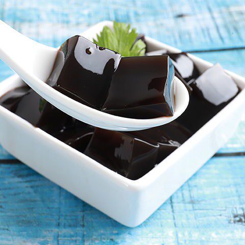 仙草黑白凉粉110袋自制透明果冻家用食用布丁韧性饼干