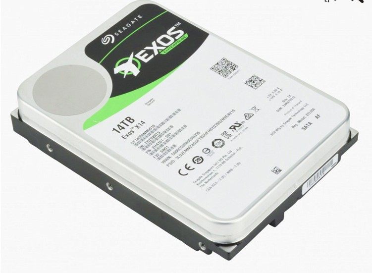 硬盘希捷14t氦气14otb监控录像nas阵列企业级机械硬盘