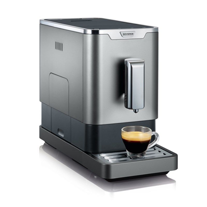 severin咖啡机家用全自动研磨一体机商用小型意式现磨咖啡机