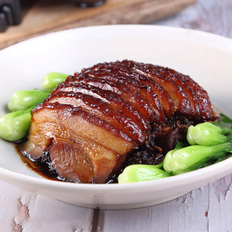 湖南王栏树红烧梅菜虎皮扣肉235g420g家常菜加热即食真空包邮