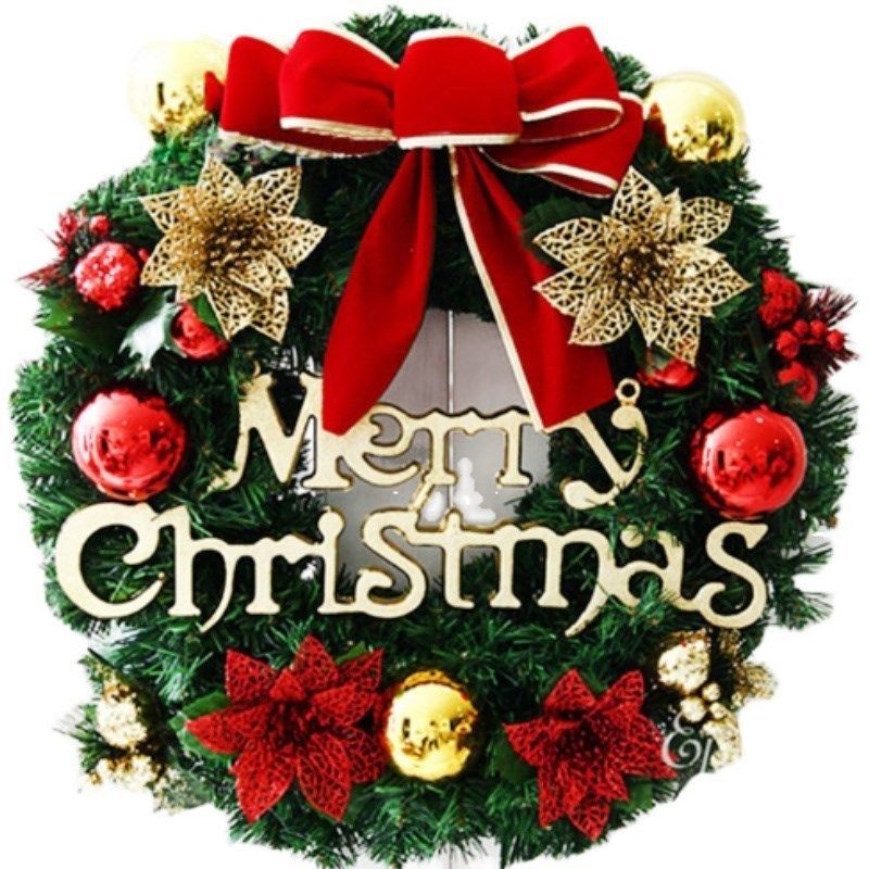 christmasgarlandtreewreathdoorhangingparty30cm