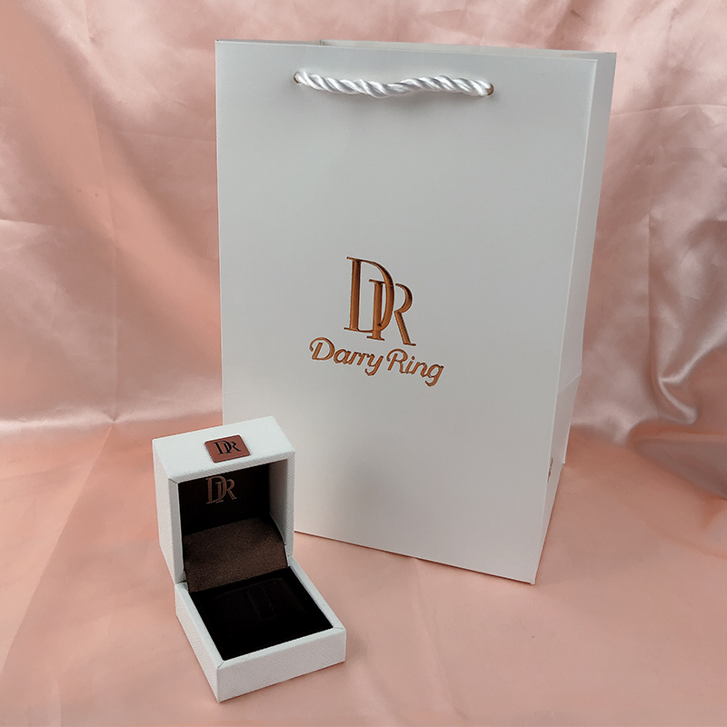 dr新款一生一戒求婚钻戒首饰包装盒戴瑞darryring首饰盒