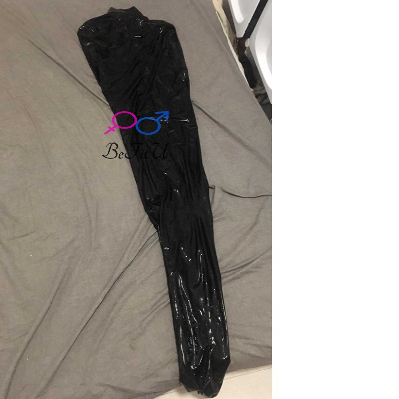 真空天然乳胶单人睡袋人体形状带抽气管全包cosplay配件