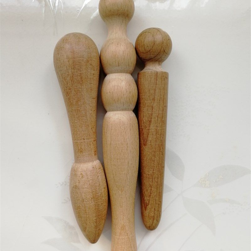 点穴穴位拨筋按摩器榉木脚底足底质无单只按摩按摩穴位棒