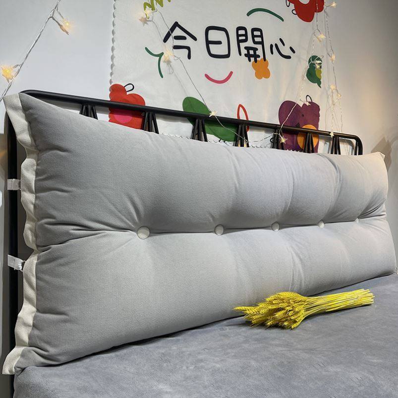 床头靠垫可固定绑带1米8床的靠背1米5床炕软r包可拆洗木板床靠枕
