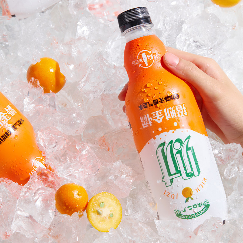 0脂0糖0卡,解渴轻负担:480mlx5瓶 汉口二厂 三零气泡水