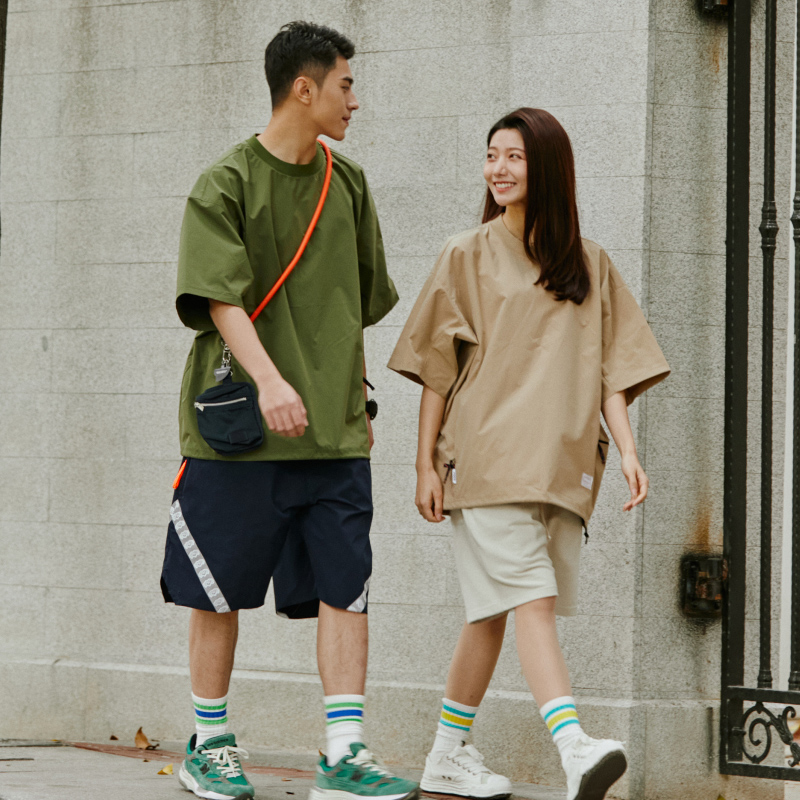 FGSS夏季urbanoutdoor日系山系工装速干面料袋装T恤男女同款