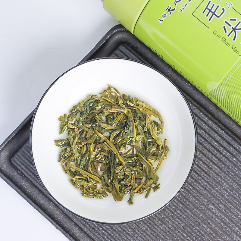 天福天心茗茶毛尖绿茶新茶炒青高山茶叶罐装其它绿茶