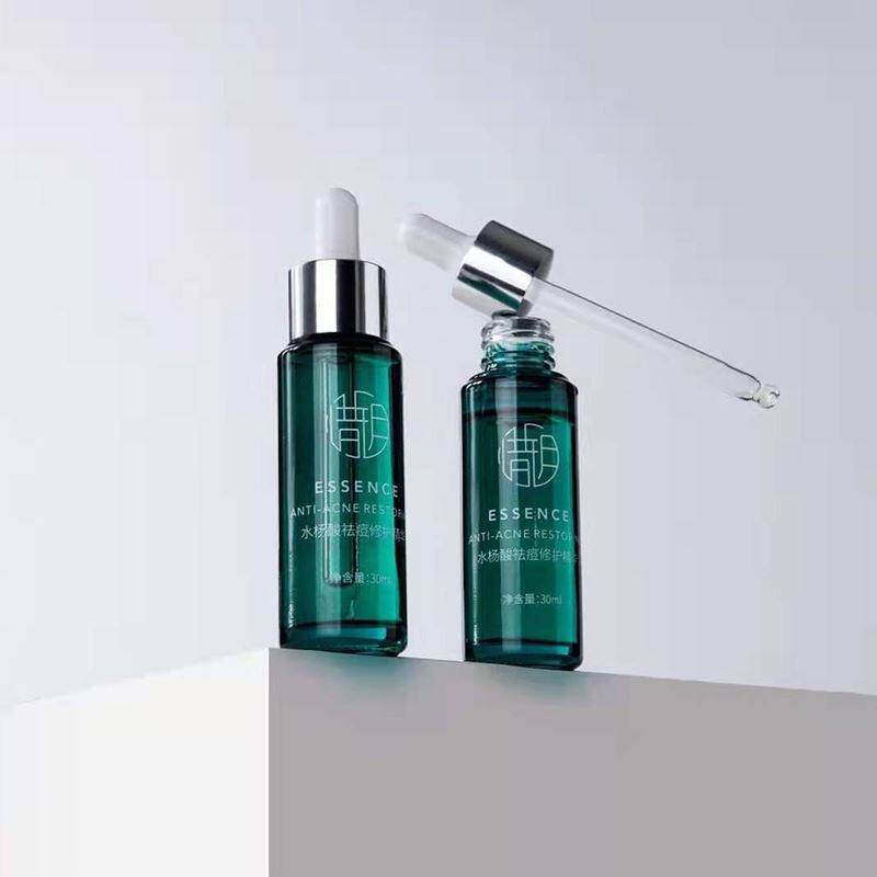 抗菌肽原液惜玥祛痘小绿瓶水杨酸精华去闭口粉刺青春痘淡化痘印修
