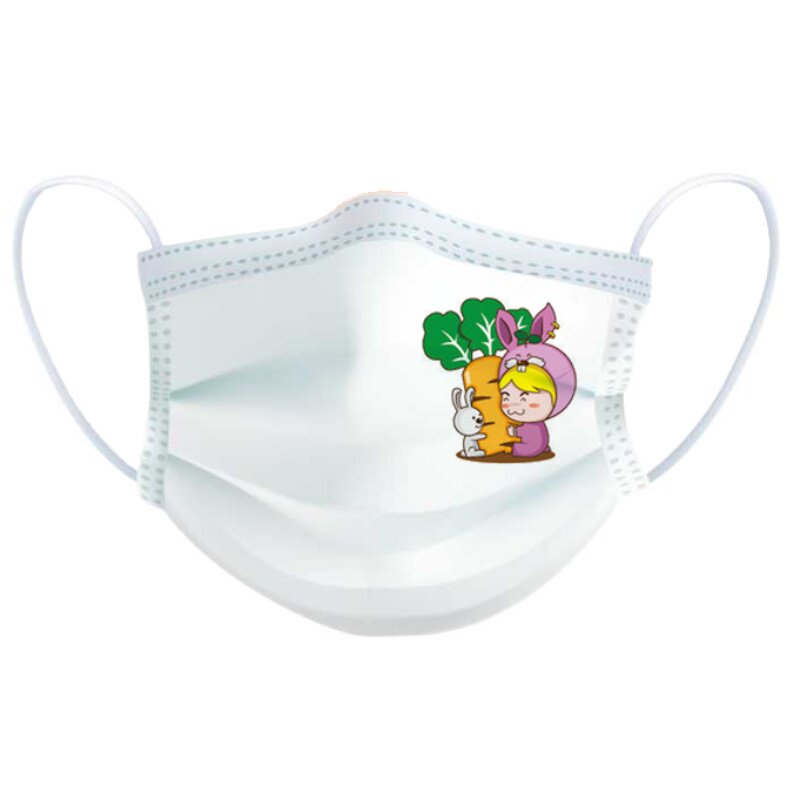 一次性个性创意口罩印刷定制logo文字图案十二生肖口罩