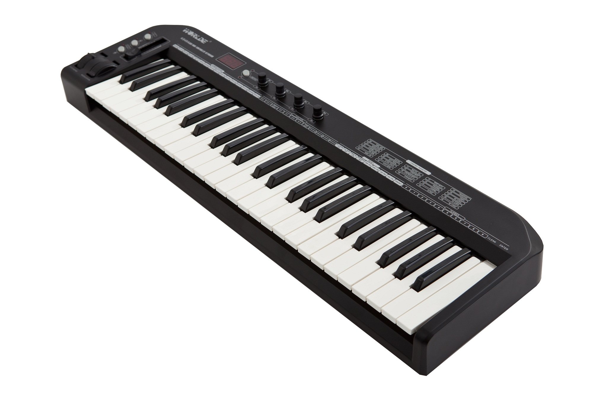 worlde ks49a专业midi键盘midi控制器编曲键盘音乐键盘电音键盘