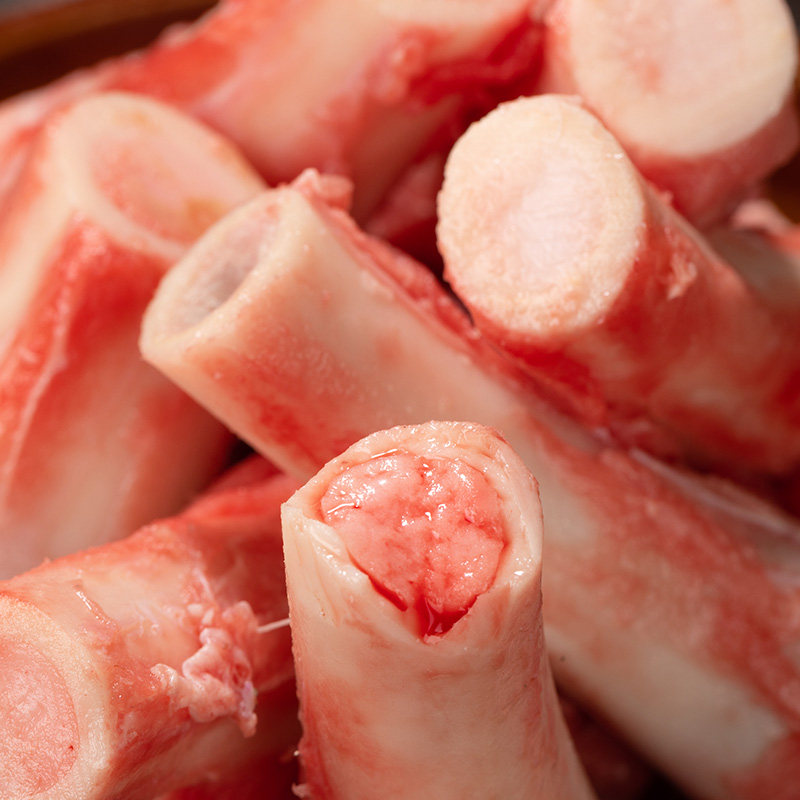 带髓原切炖煮骨髓棒骨黑山羊散养羊棒2斤2袋其它