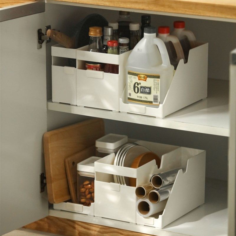 高档厨房橱柜分类收纳桌面整理卫生间水槽厕所其他收纳盒