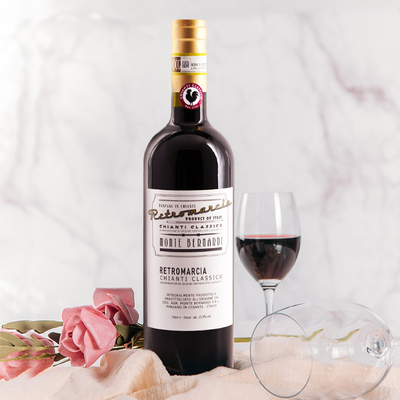 酒云网意大利经典基安chianticlassico贝尔纳迪红葡萄酒docg干红静态