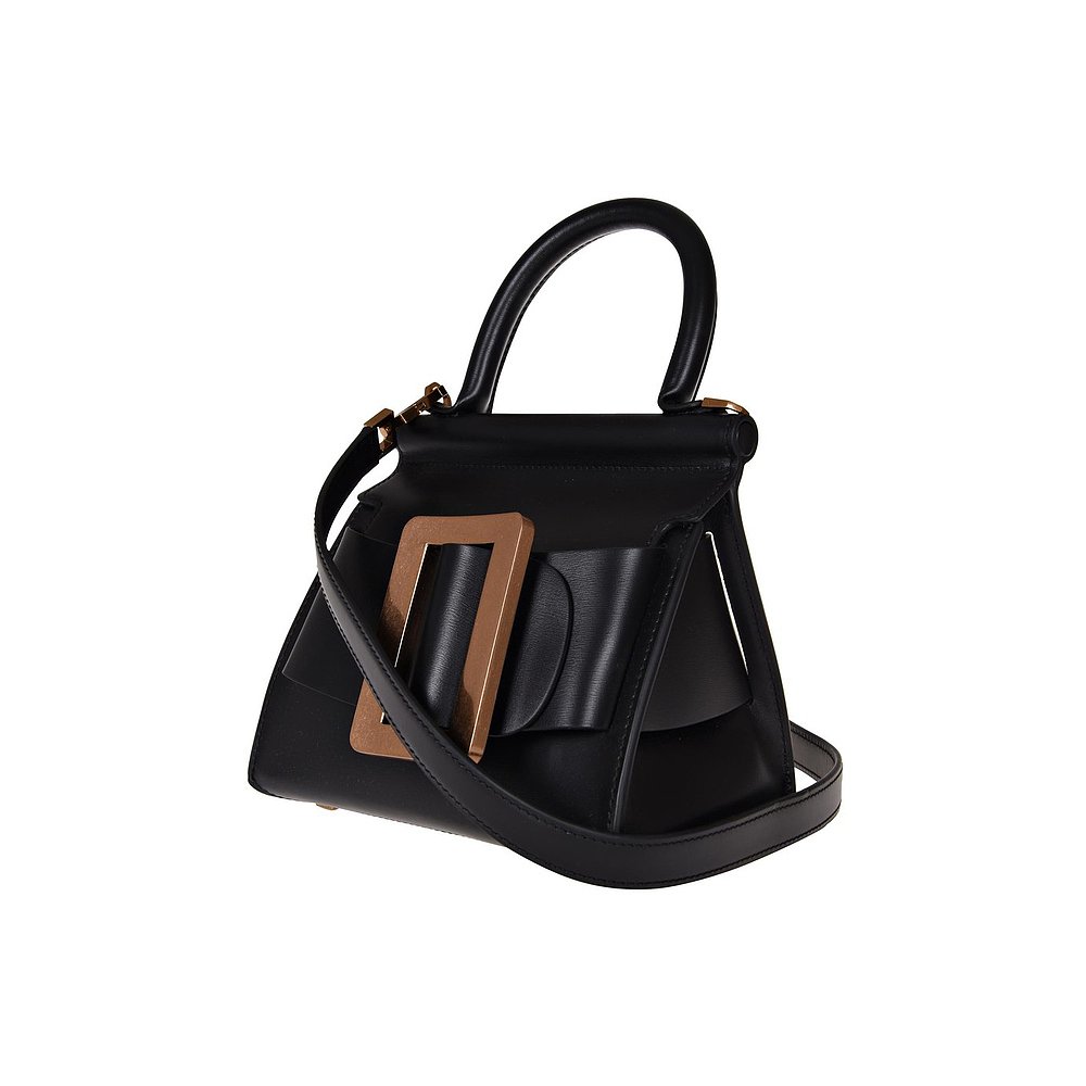 香港直邮boyykarl真皮手提包karl19goldbuckle通用款女包