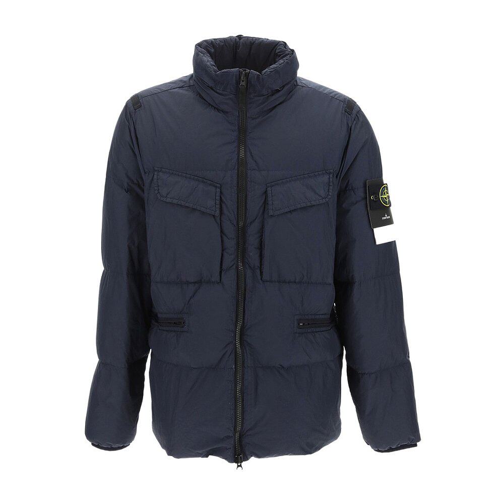 香港直邮stoneisland徽标羽绒夹克771540123羽绒服