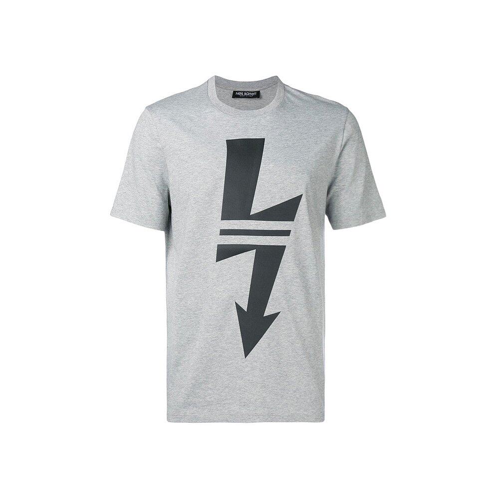 香港直邮neilbarrett尼奥奥贝奈特男士棉质闪电t恤