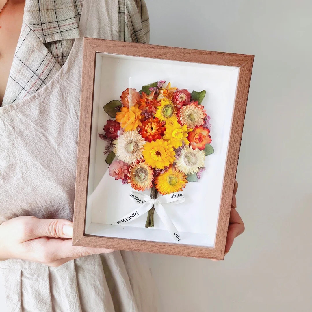 中空干花相框diy摆台a4立体标本手工昆虫相框