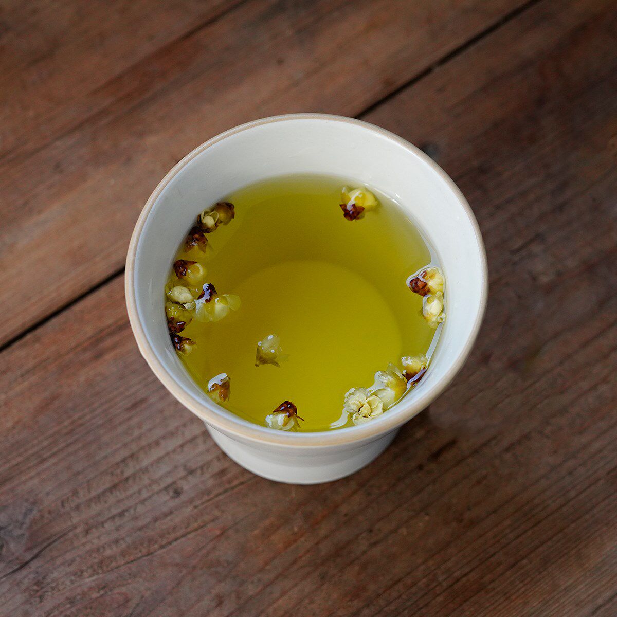 晚桔丨深山绿白梅花茶柴烘无硫自然植补养养生养生茶