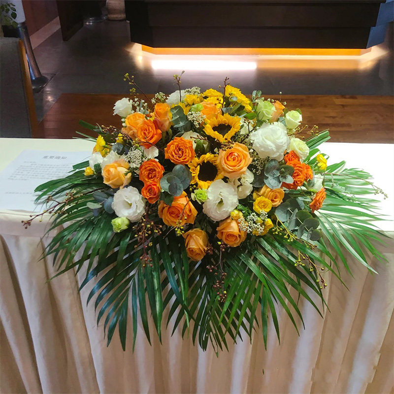 发布宴会桌花胸花演讲讲台花会会议花篮苏州市商务用花
