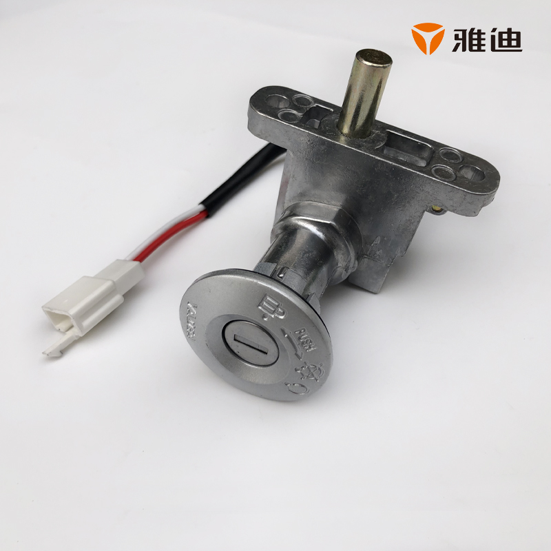 雅迪电动车dq6ds6套锁冠能q6罗曼电瓶车电源电动车锁