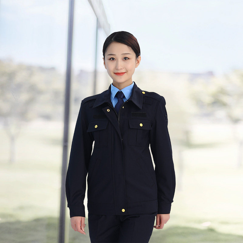 交运定制制服管理制管理春装夹克执勤综合外穿工装制服