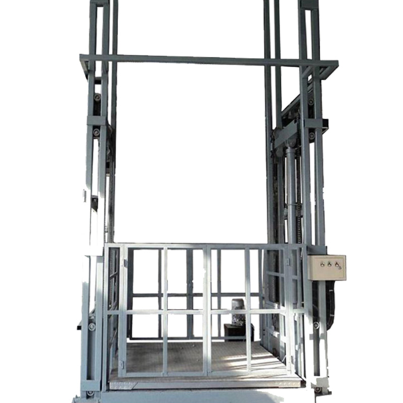 货梯升降机压防坠落导轨电动小型厂房简易固定式升降台