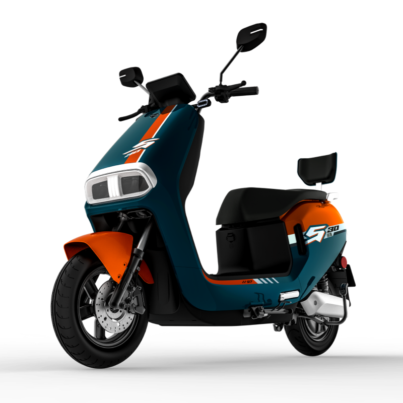极速80km绿源s30s高速续航电动摩托车72v32a智能电动摩托车