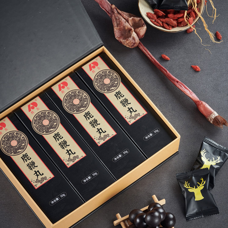 吉林敖东鹿鞭丸鹿鞭片正品男性高鹿鞭参杞膏鹿制膏