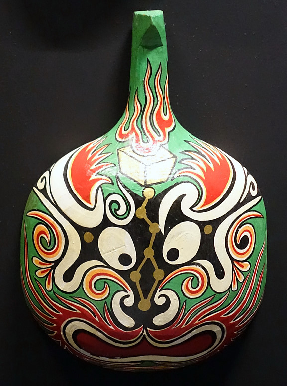 t568中国陕西民间艺术马勺脸谱绘画oriente馆藏电子设计素材