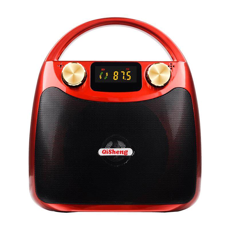 奇声q66广场舞音响户外音箱歌重低音炮音量手提笔记本多功能支架